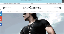 Desktop Screenshot of exojewel.com