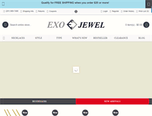 Tablet Screenshot of exojewel.com